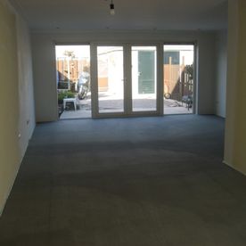 Uitbouw achterkant huis
