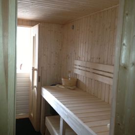 Verbouwing sauna