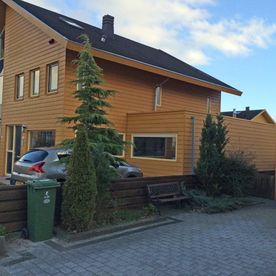 Foto uitbouw huis zijkant